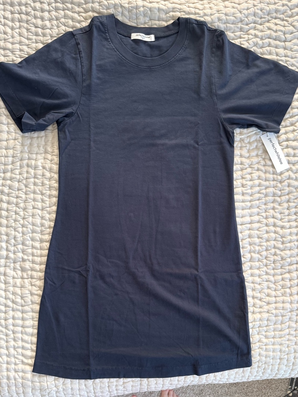 NWT Tiegan T shirt Dress - Navy, Size M that fits like a small
